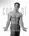 07-02-2004 Mens Health photography at studio in Amsterdam. By order of Mens Health Magazine.

[keywords]Black & White Image, Half Length, Male model, Eyecontact[/keywords]